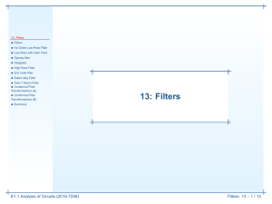 13: Filters