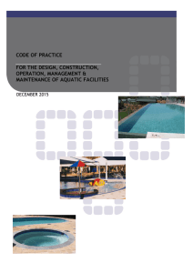 code of practice for the design, construction, operation