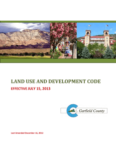 land use and development code