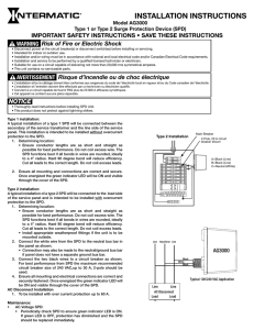 AG3000 Instructions