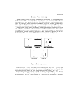 Electric Field Mapping