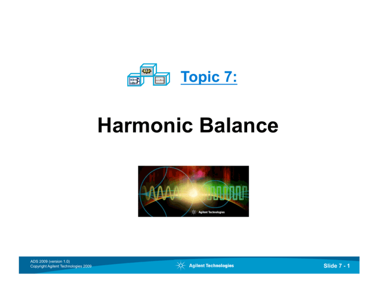 Harmonic Balance