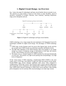 1. Digital Circuit Design: An Overview