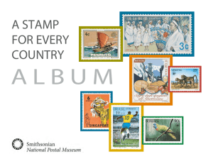 a stamp for every country - Postal Museum