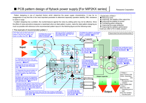 Flyback Power Supply PCB Pattern Design Guide