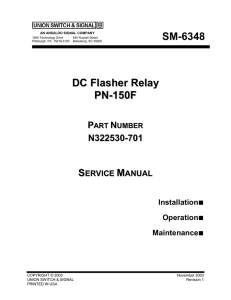 DC Flasher Relay PN-150F