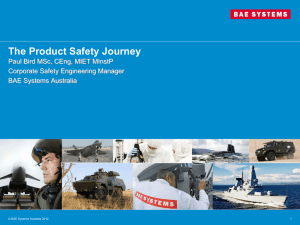 The Product Safety Journey