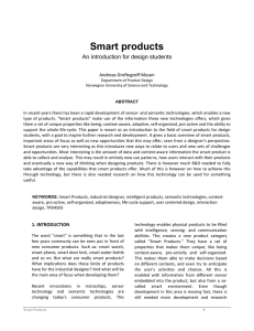 Smart products