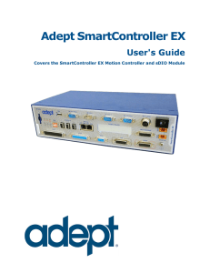 Adept SmartController EX User`s Guide