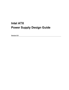 Intel ATX Power Supply Design Guide