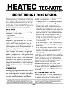 Understanding 4–20 mA circuits