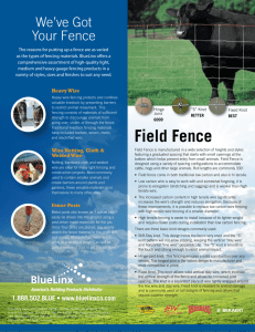 Field Fence