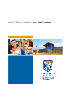 Great Falls College Montana State University Graphic Standards