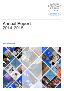 Annual Report 2014-2015 - weforum.org