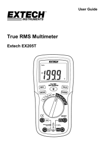 True RMS Multimeter