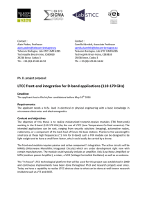 LTCC front-end integration for D-band applications (110