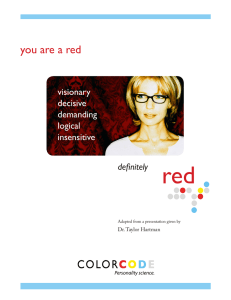 red - The Color Code