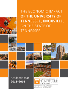 the economic impact of the university of tennessee, knoxville, on the