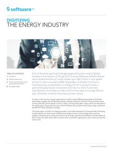 the energy industry
