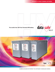 DataSafe® HX Front Terminal