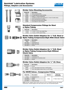 Quicklub® Lubrication Systems