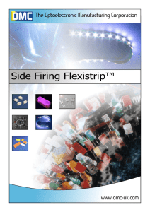 Side Firing Flexistrip Datasheet
