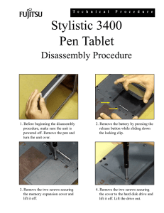 Stylistic 3400 Pen Tablet