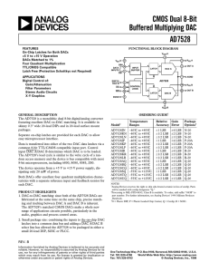 AD7528 Data Sheet