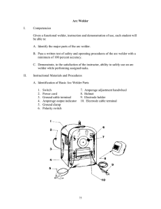 Arc Welder