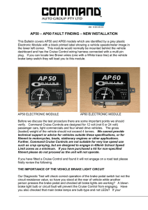 ap50-ap60 fault finding - new installation
