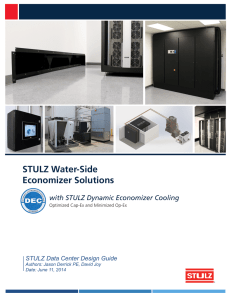 STULZ Water-Side Economizer Solutions