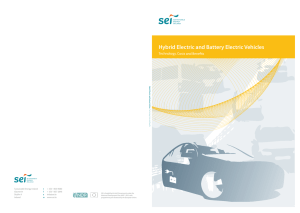 Hybrid Electric and Battery Electric Vehicles