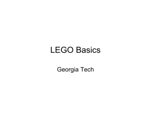 LEGO Basics - ECE Users Pages