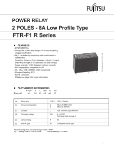 FTR-F1 R Series