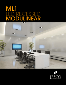 ML1 LED Modulinear Brochure