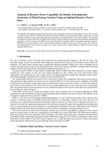 Analysis of Reactive Power Capability for Doubly