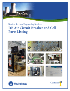 DB Air Circuit Breaker and Cell Parts Listing