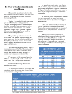 Electric Heater Information - Lyon-Coffey Electric Cooperative, Inc.