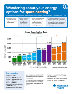 Wondering about your energy options for space heating?