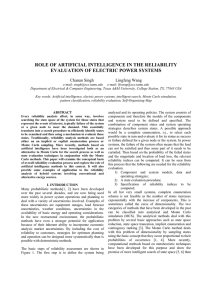 role of artificial intelligence in the reliability evaluation of
