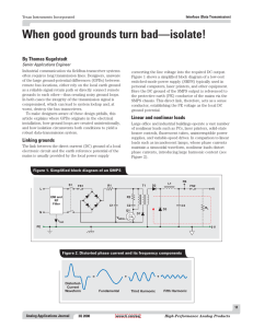 When good grounds turn bad?isolate!