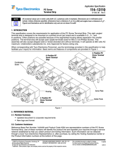 PC Screw Terminal Strip