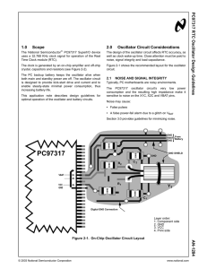 AN-1284 PC97317 RTC Oscillator Design Guidelines