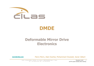 CILAS Generic Deformable Mirror Drive Electronics