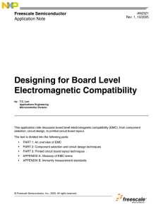 Designing for Board Level Electromagnetic Compatibility