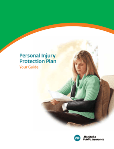 Personal Injury Protection Plan