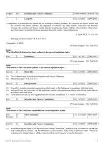 CAP 571 Securities and Futures Ordinance