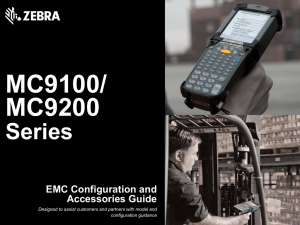 MC9200 Series Configurations And Accessories Guide