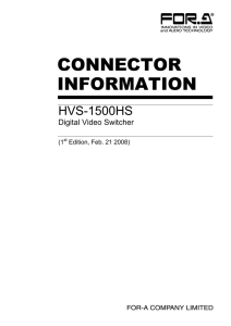 Connector information[PDF:72.1KB]