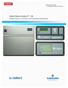 Liebert Deluxe System/3™ - DX